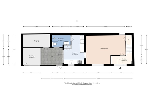 Plattegrond - Van Slingelandtstraat 2, 2613 TT Delft - Begane grond.jpg